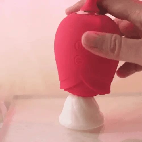 New Rose Clit Sucking Toy Dildo G-spot Vibrator