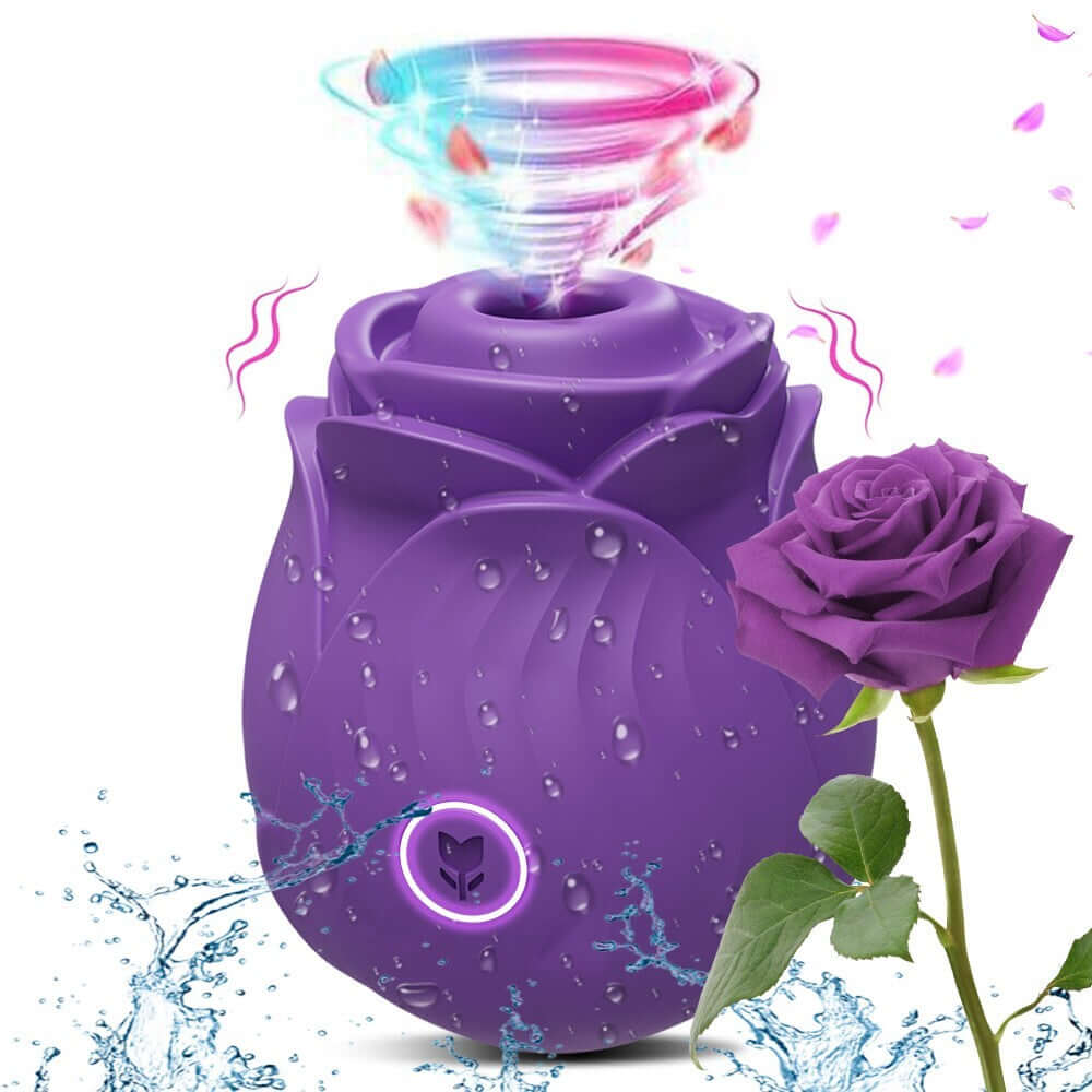 Amora - Rose Clitoral Suction Toy