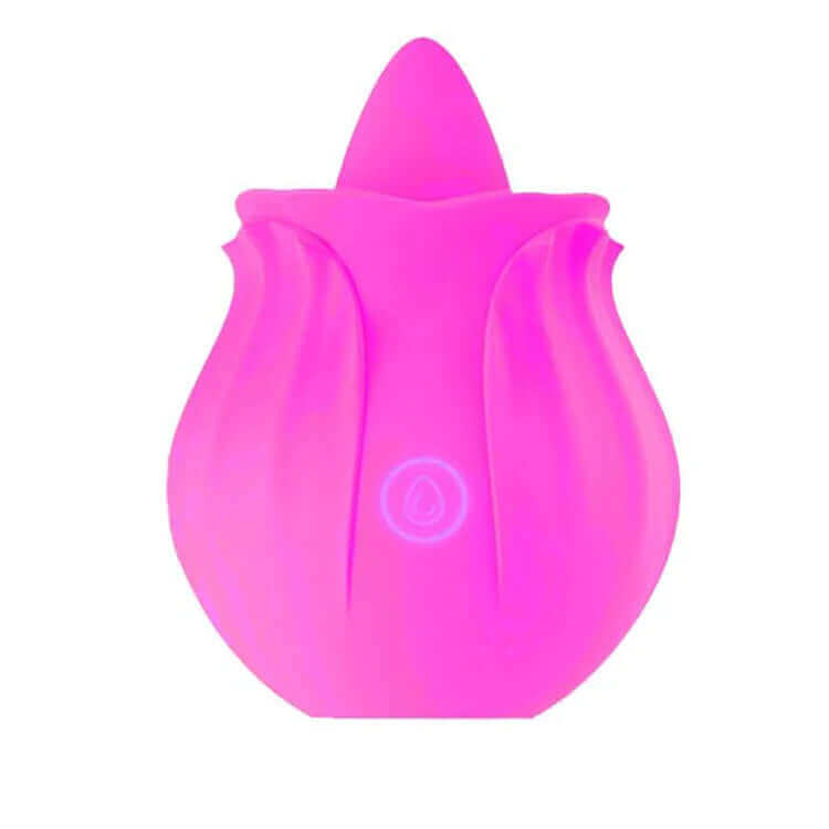 Silica Gel Rose Tongue Toy 10 Frequency