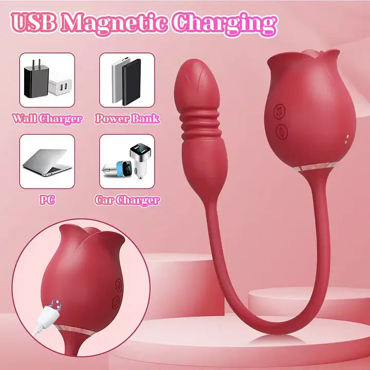Love Flower Rose Toy 3.0 : Discover Dual Pleasure