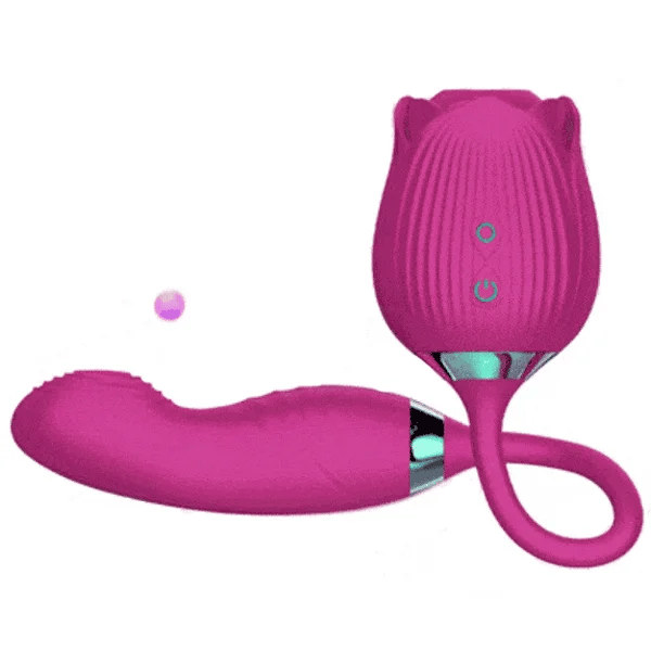Rose Toy with Dildo for Women -Experience ultimate pleasure Rose Toy with Dildo for Women -Experience ultimate pleasure
