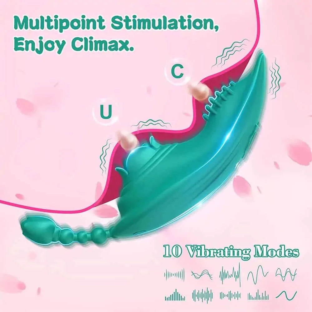APP Remote Control Quiet Rose Toy Panties Vibrator