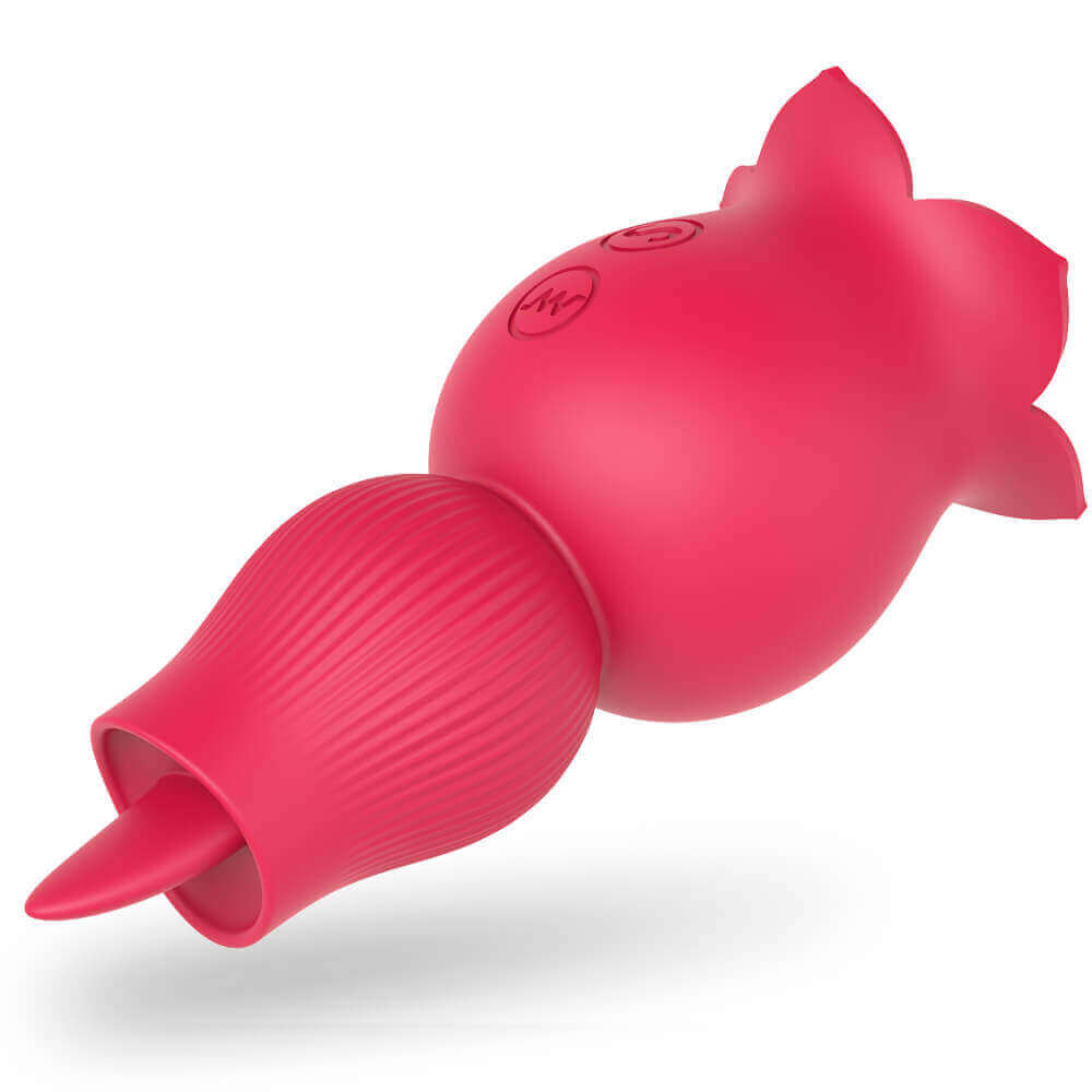 2 in 1 Rose Vibration & Tongue-Licking vibrator