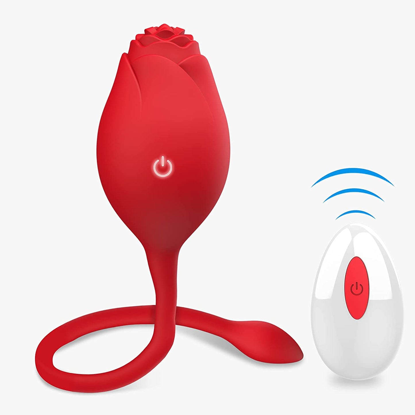 Rose Bullet Vibrator - Vibrating Egg for Women
