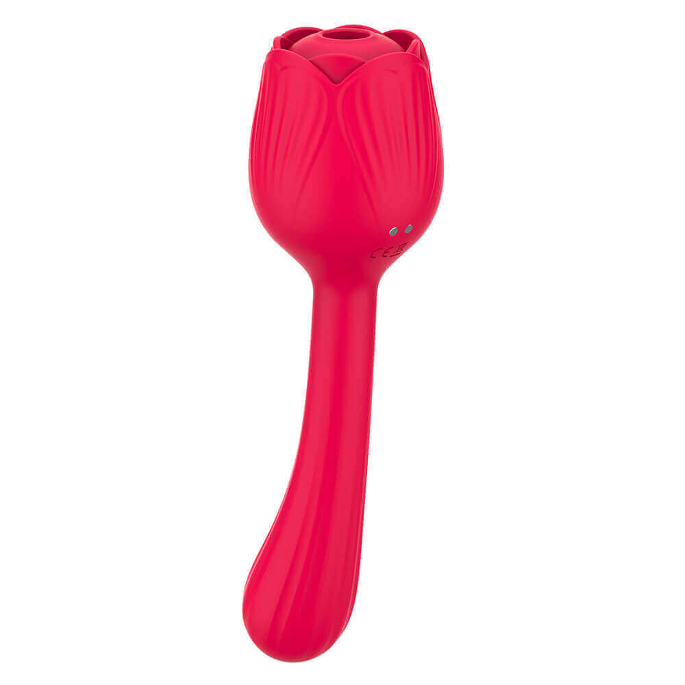 Rose Clitoral Suction Stimulator with G-Spot Vibrator