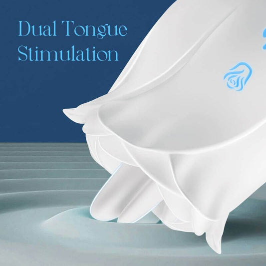 Dual Tongue Licking Rose Toy