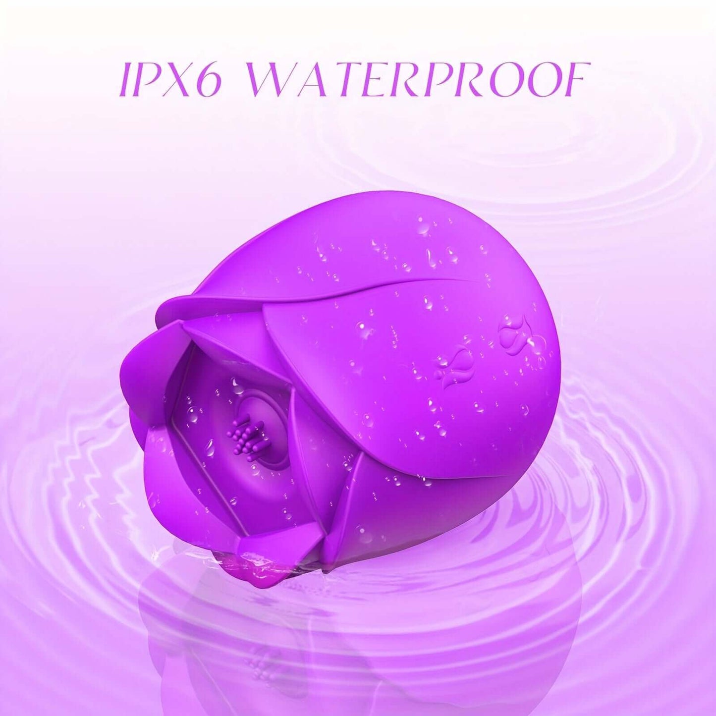 Rose petal sex toy