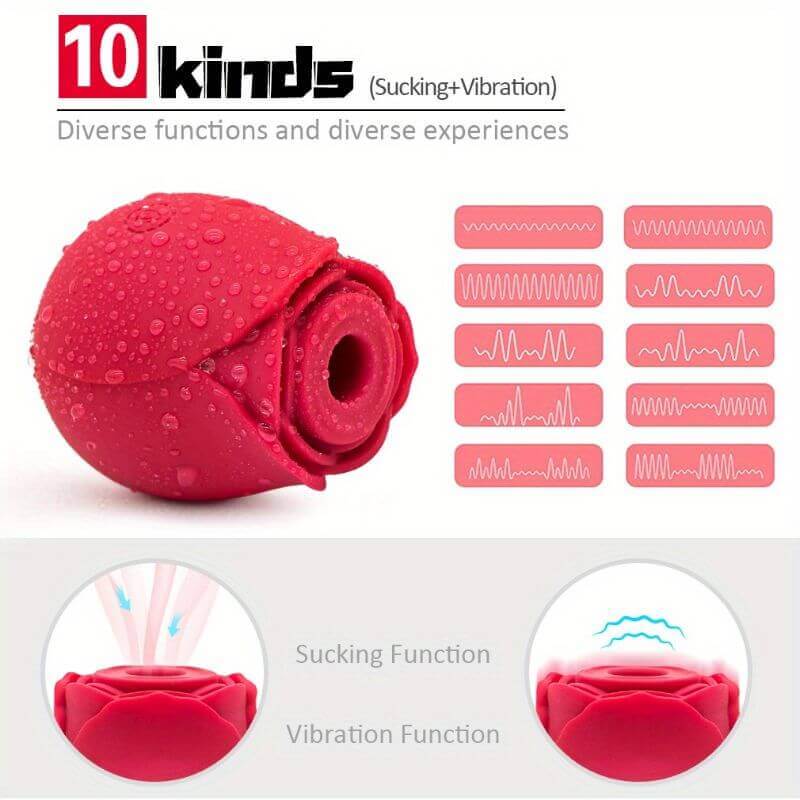 Rose Toy with Tongue