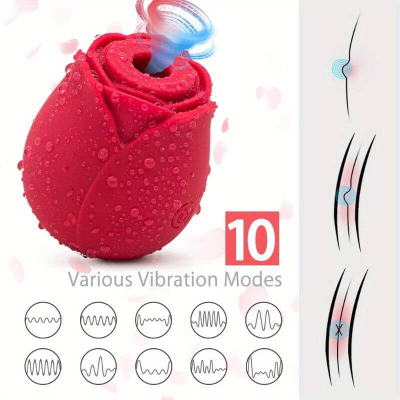 Rose Toy with Tongue