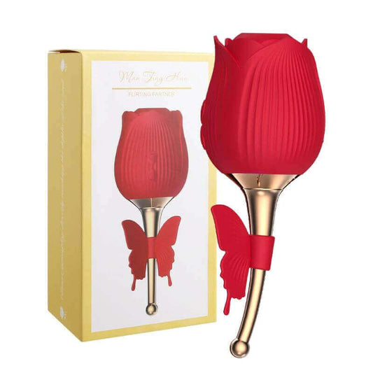 Butterfly Rose Toy Vibrator