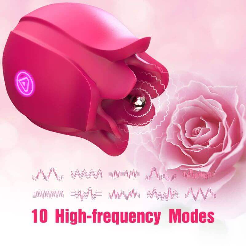 Rose Massager | 10 Super Intense Vibration Modes
