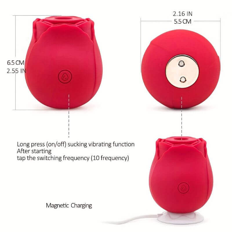 Rose Toy with Tongue