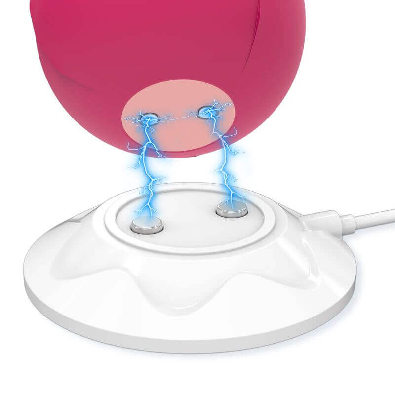Rose Tongue Licking Toy G spot Hit Mini Vibrator