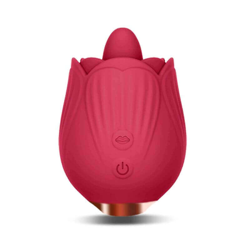 Rose Tongue Licking Vibrator with Tongue Rose Tongue Licking Vibrator with Tongue