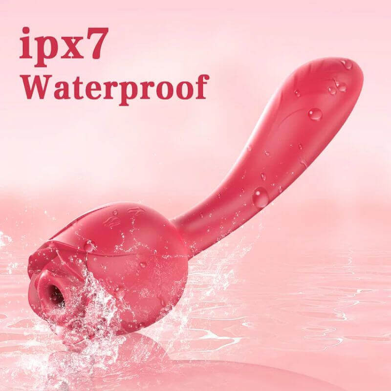 Rose Wand Sex Toy | 2 in 1 Upgrade Dual Stimulation Rose Sex Toy