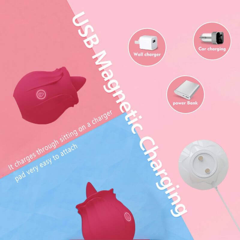 Rosebud Toy | 10 Modes Tongue Licking Vibrators