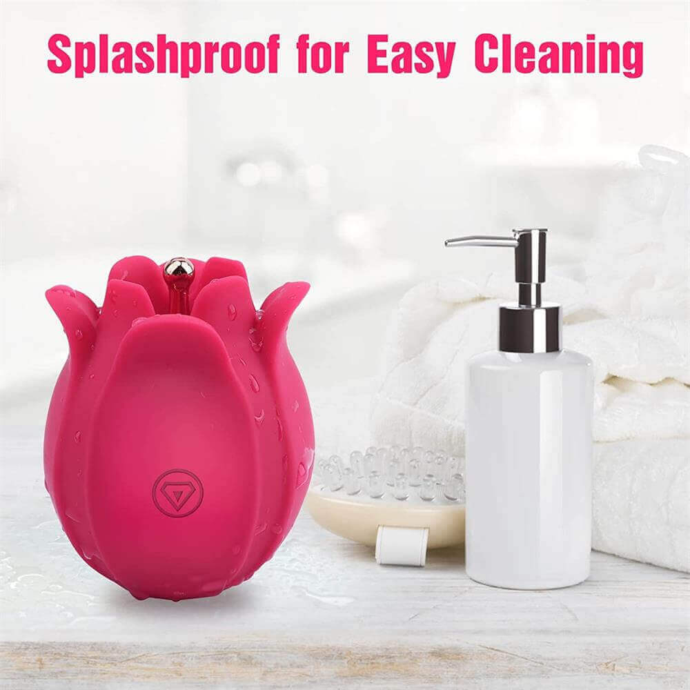 Rose Shaped High-Frequency Pinpoint Nipple Clamp Toy