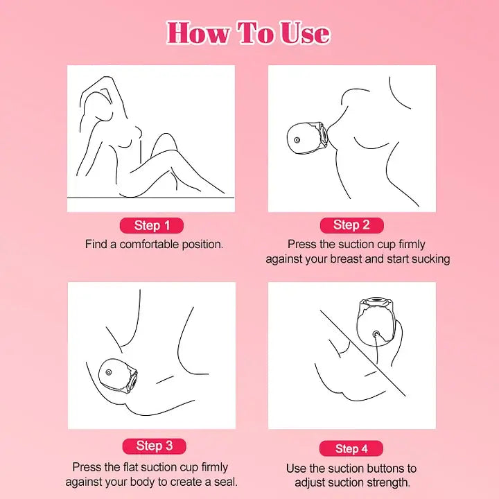 Luminous Rose Toy® Clitoral Sucker