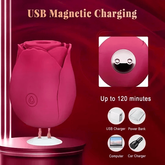Rose Toy Original Vibrator Classic | 60-Day Money-Back Rose Toy Original Vibrator Classic | 60-Day Money-Back