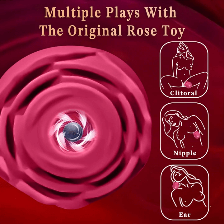 Rose Toy Official® | #1 Clit Sucker – 10 Modes, Ships Discreetly