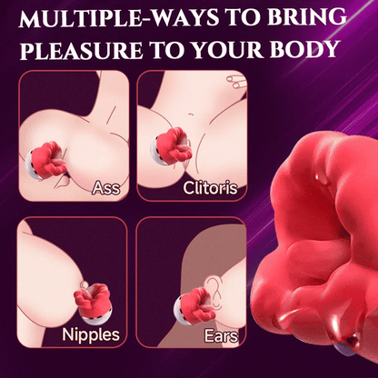 Big Mouth Rose Toy Tongue Licker