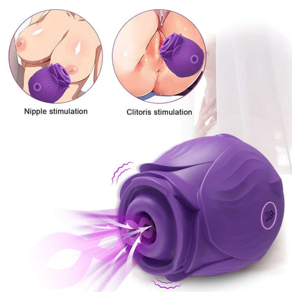 Amora - Rose Clitoral Suction Toy