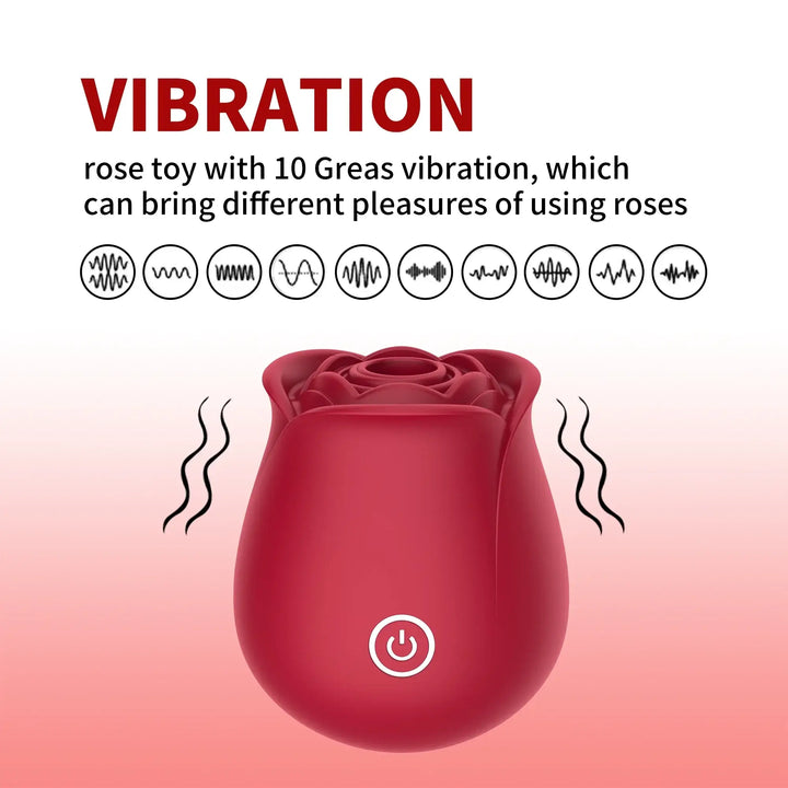 Original Rose Toy - Sonic Clitoral Massager