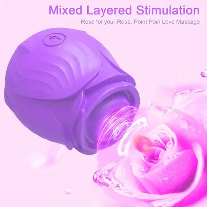 Amora - Rose Clitoral Suction Toy