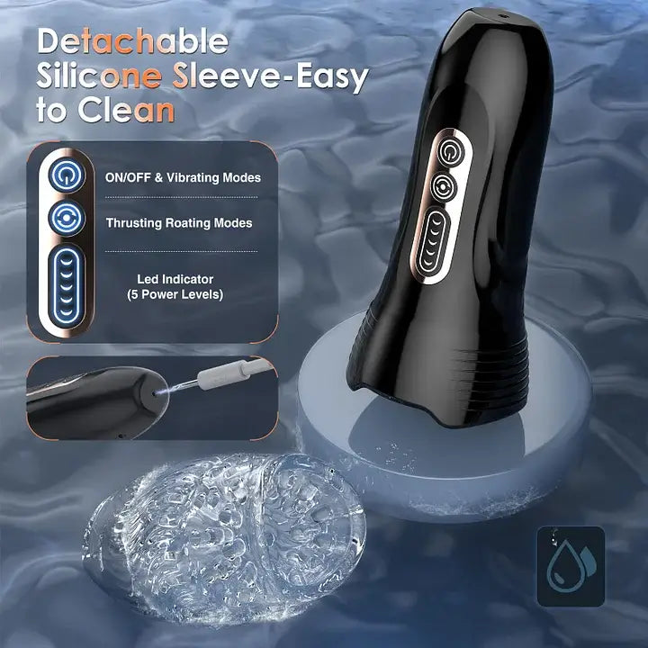 Male Rose toy - Sensual Vibrating Glans Trainer Male Rose toy - Sensual Vibrating Glans Trainer