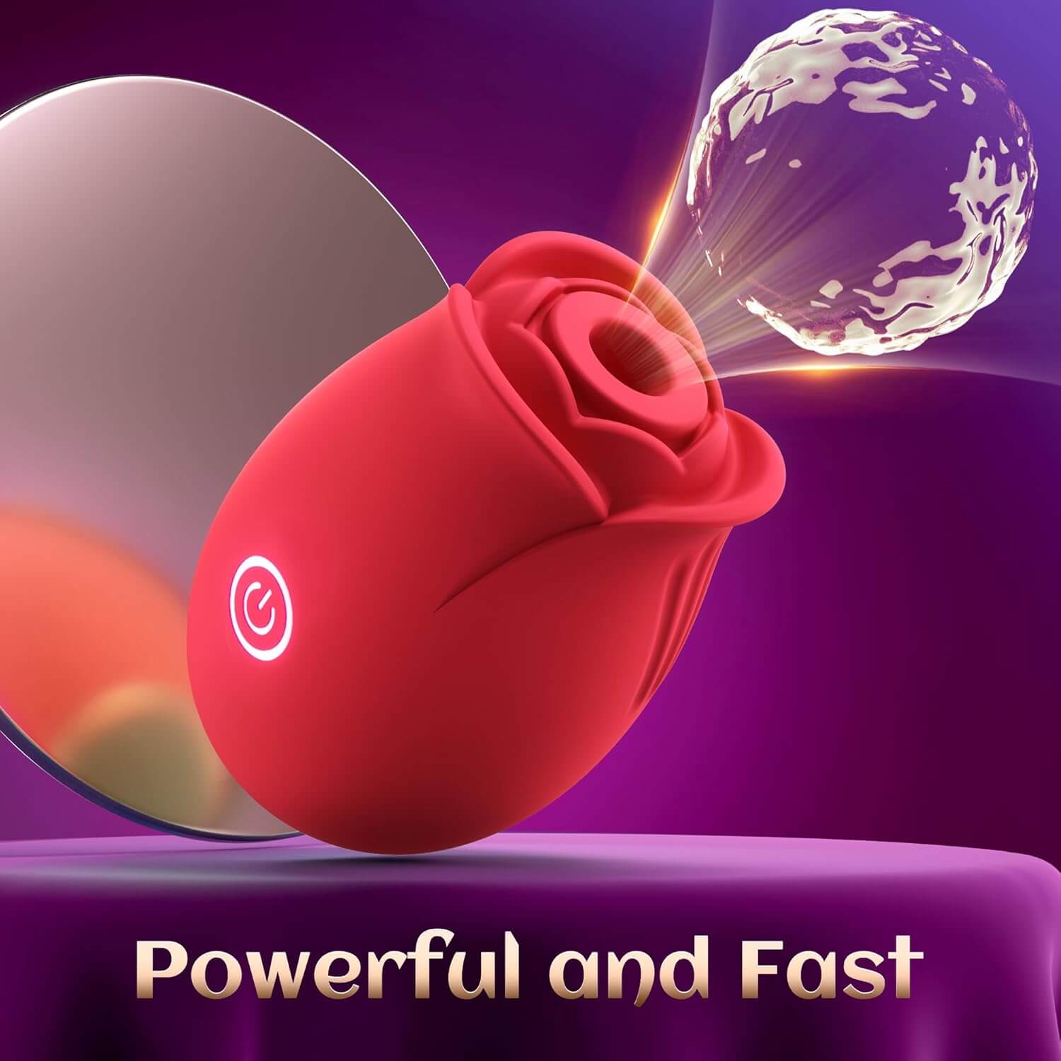 Red Rose Toy - 9 Sucking Modes and 9 Vibrant Modes Red Rose Toy - 9 Sucking Modes and 9 Vibrant Modes