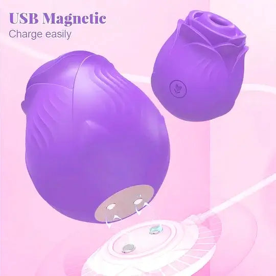 Amora - Rose Clitoral Suction Toy