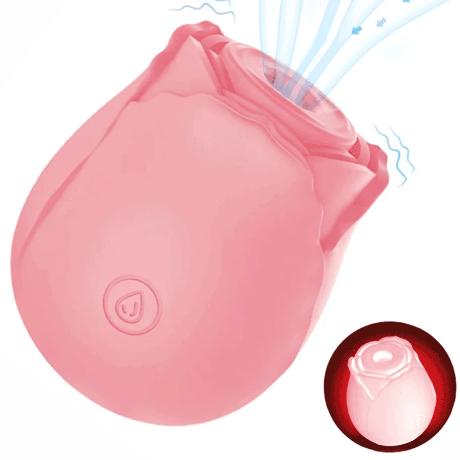 Luminous Rose Toy Clitoral Sucker Luminous Rose Toy Clitoral Sucker
