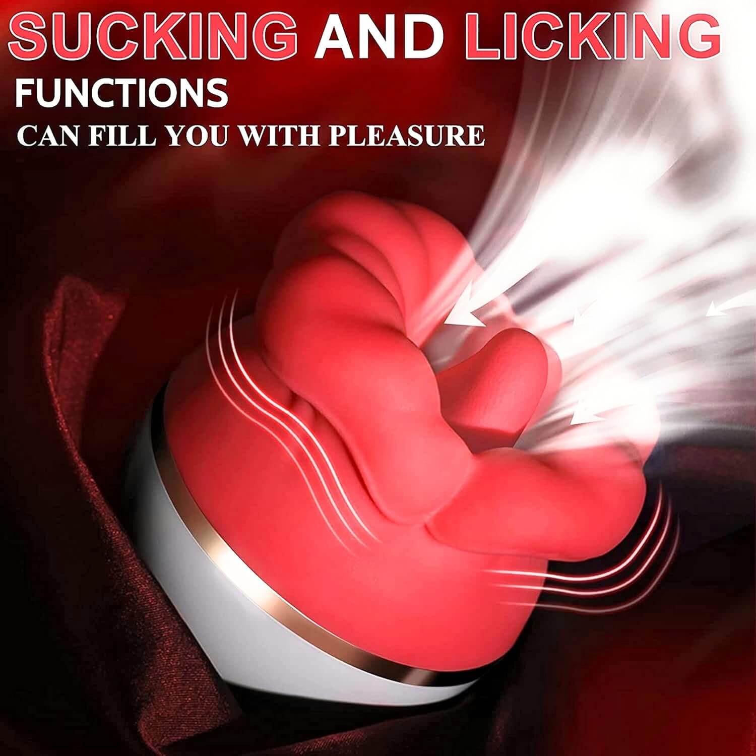 Big Mouth Rose Toy: Ultimate Pleasure with Suction & Vibe Big Mouth Rose Toy: Ultimate Pleasure with Suction & Vibe