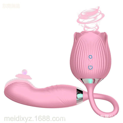 Rose toy with Dildo Extension: A Multi-Functional Delight