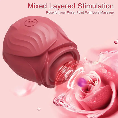 Amora - Rose Clitoral Suction Toy