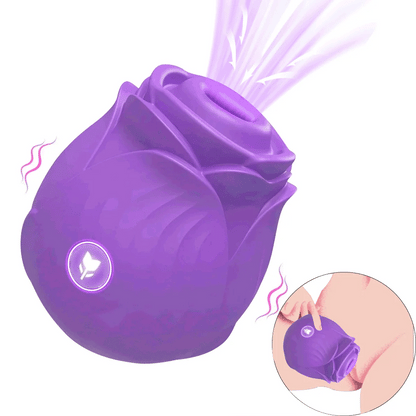 Amora - Rose Clitoral Suction Toy