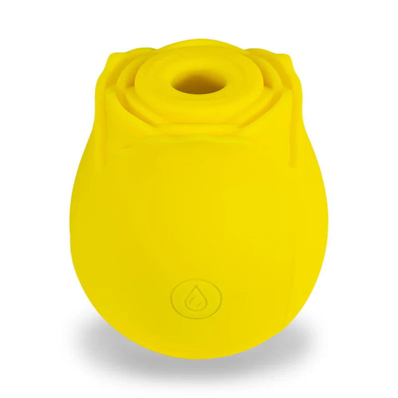 Bright Yellow Rose Toy - Original Palm Sized Massager