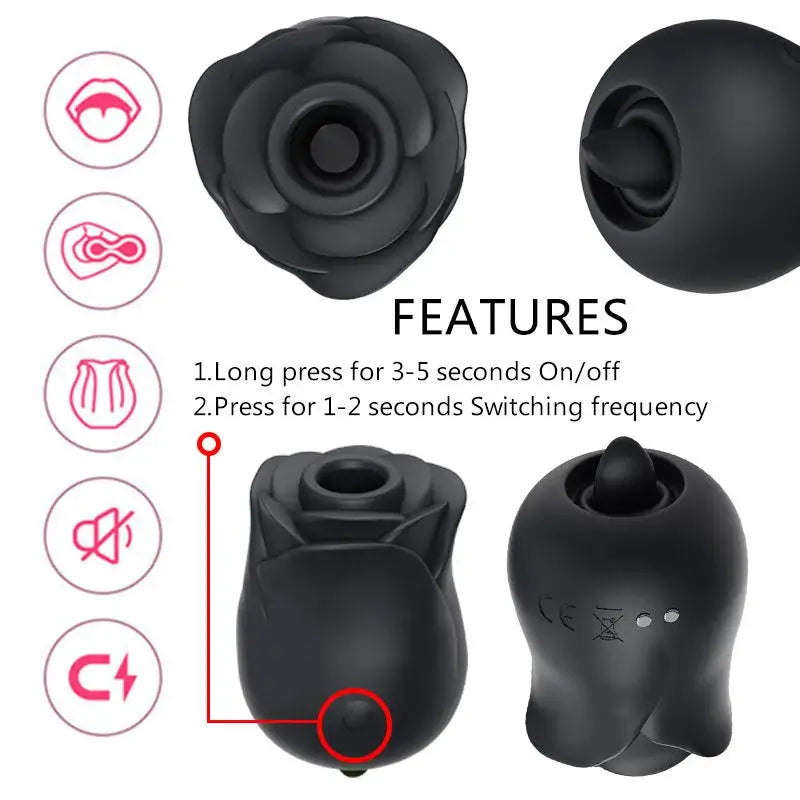 Rose Toy 3.0 With Tongue Clit Licker