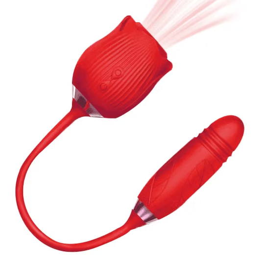 Rose Toy With Tongue | Licking & Suction Vibrators Rose Toy With Tongue | Licking & Suction Vibrators