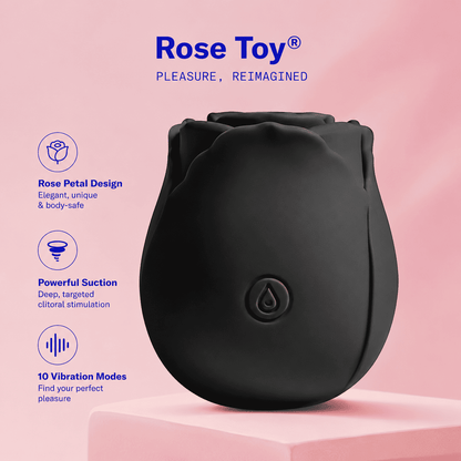 The Rose Toy air-pulse sucking stimulator