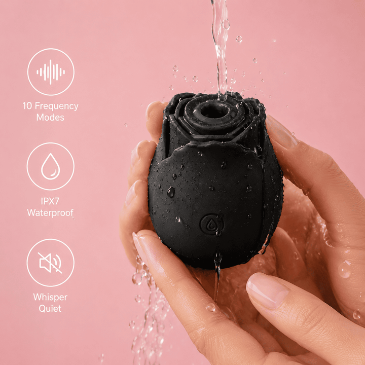 Original Rose Toy - Sonic Clitoral Massager