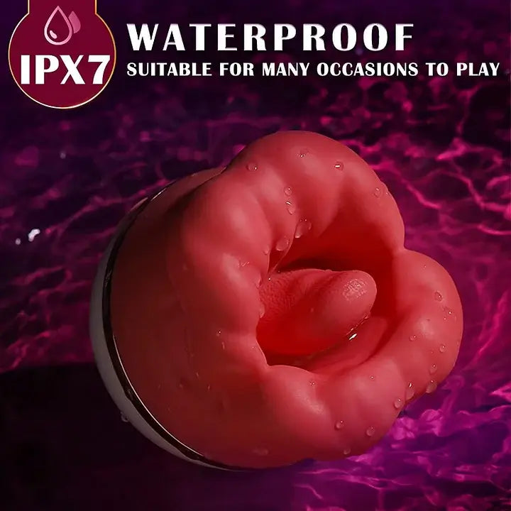 Big Mouth Rose Toy Tongue Licker