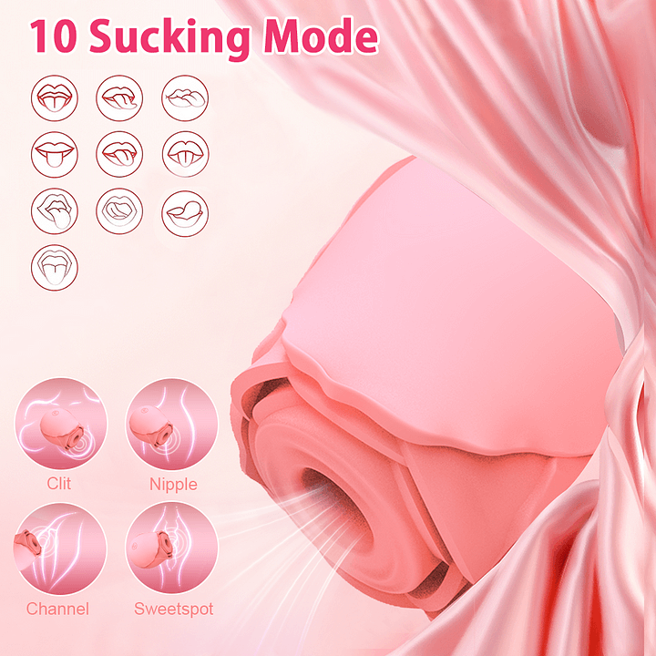 Luminous Rose Toy® Clitoral Sucker