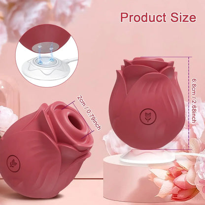 Amora - Rose Clitoral Suction Toy