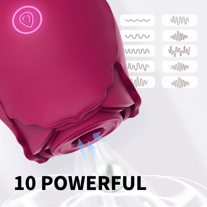 Original Rose Toy - Sonic Clitoral Massager