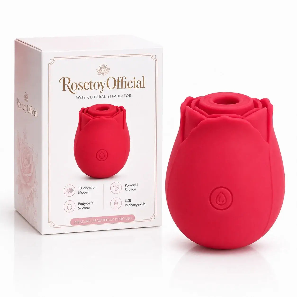 The Rose Toy with RoseToyOfficial packaging
