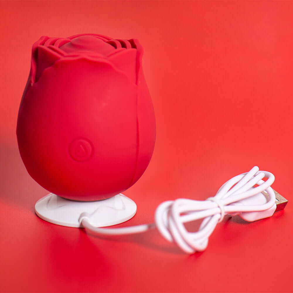  Upgraded Rose Toy Tapping Nipple Clitoris Stimulator