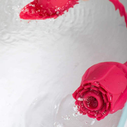 Mermaid Rose Sucking Vibrator with Love Egg Vibe