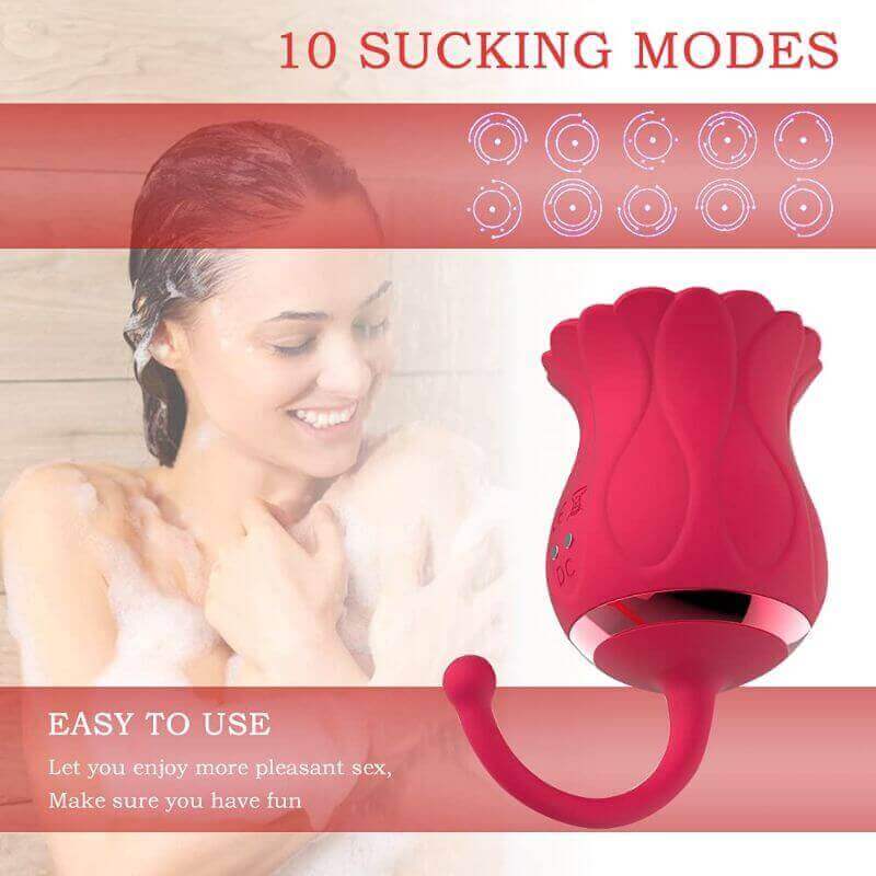 Flower Sex Toy | 10 sucking modes