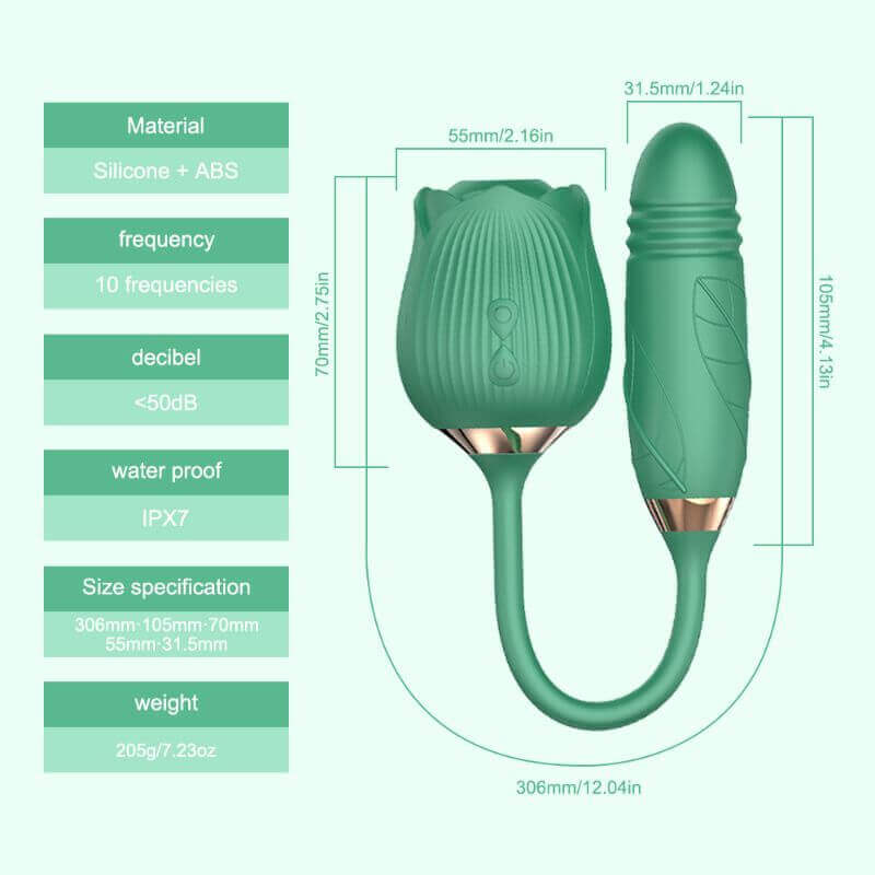 Green Rose Toy